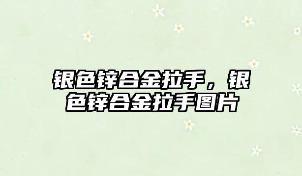 銀色鋅合金拉手，銀色鋅合金拉手圖片