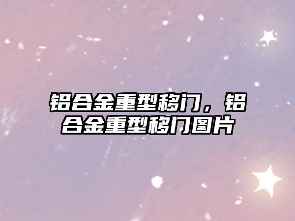 鋁合金重型移門，鋁合金重型移門圖片