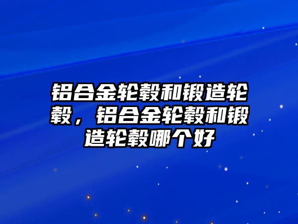 鋁合金輪轂和鍛造輪轂，鋁合金輪轂和鍛造輪轂?zāi)膫€(gè)好