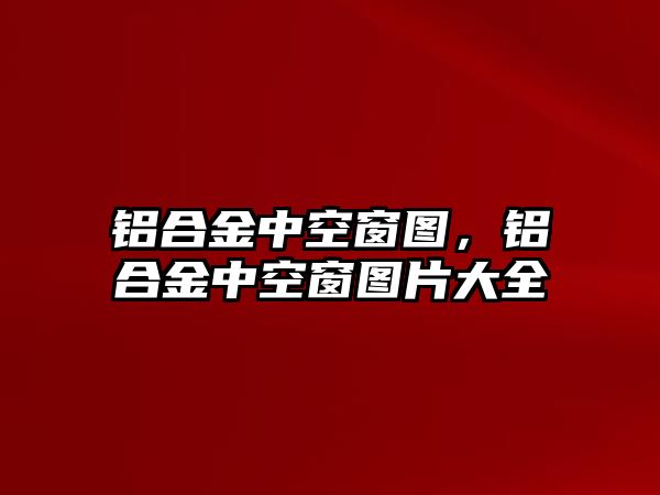 鋁合金中空窗圖，鋁合金中空窗圖片大全