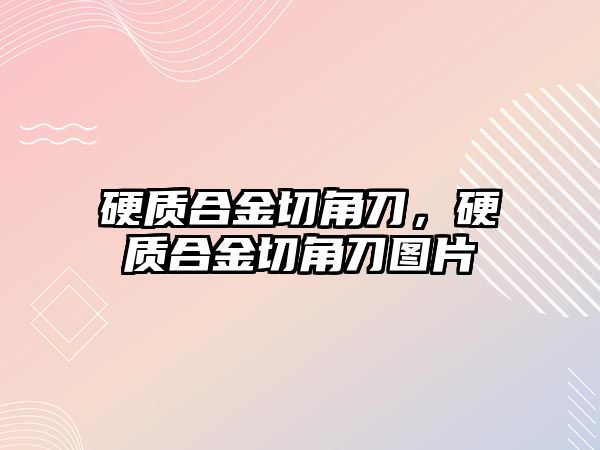 硬質(zhì)合金切角刀，硬質(zhì)合金切角刀圖片