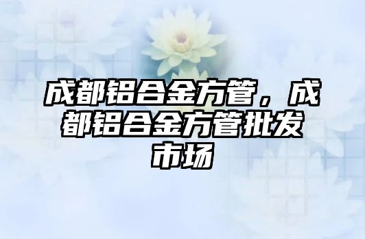 成都鋁合金方管，成都鋁合金方管批發(fā)市場(chǎng)