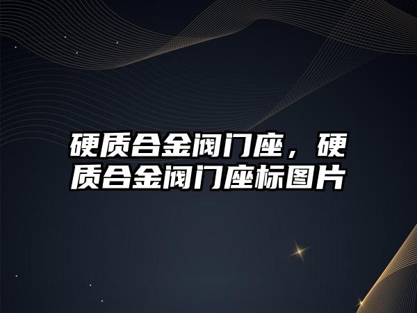 硬質(zhì)合金閥門座，硬質(zhì)合金閥門座標圖片