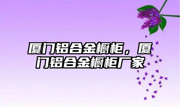 廈門鋁合金櫥柜，廈門鋁合金櫥柜廠家