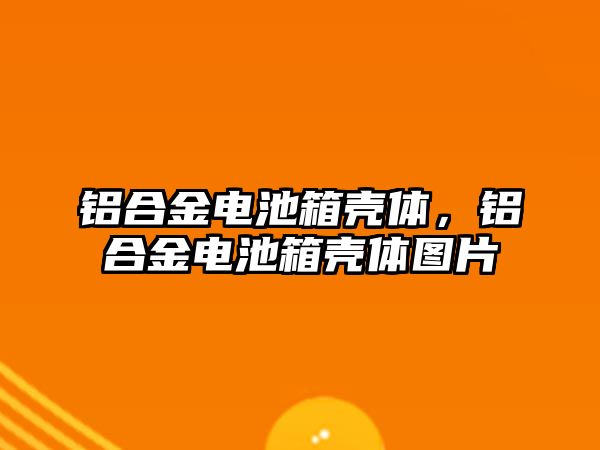 鋁合金電池箱殼體，鋁合金電池箱殼體圖片