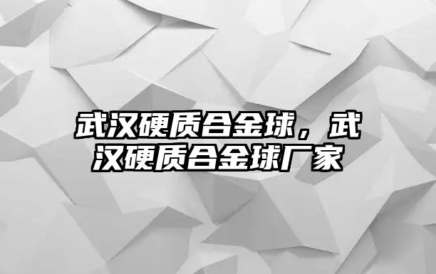 武漢硬質(zhì)合金球，武漢硬質(zhì)合金球廠家