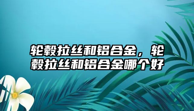 輪轂拉絲和鋁合金，輪轂拉絲和鋁合金哪個(gè)好