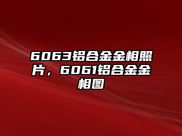 6063鋁合金金相照片，6061鋁合金金相圖