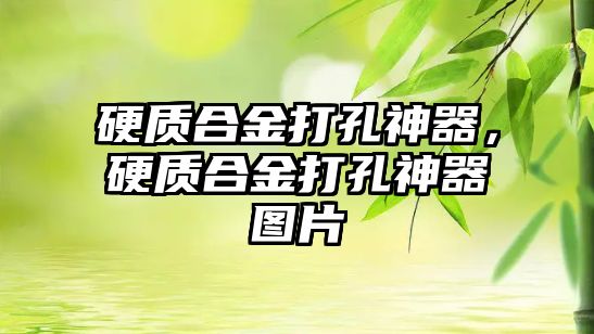 硬質合金打孔神器，硬質合金打孔神器圖片