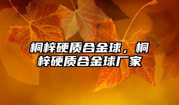 桐梓硬質(zhì)合金球，桐梓硬質(zhì)合金球廠家